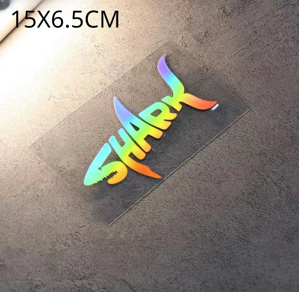 Autoaufkleber SHARK Wasserdichter reflektierender Aufkleber Dekorative Körperaufkleber Abschirmung Kratzer Elektrisches Motorrad modifiziert