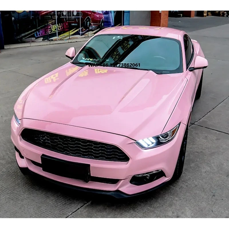 

Доступны более 300 цветов 1,52*16 м, красочные автомобильные наклейки из ТПУ PPF, глянцевая кристаллическая автомобильная пленка, самоклеящаяся декоративная пленка