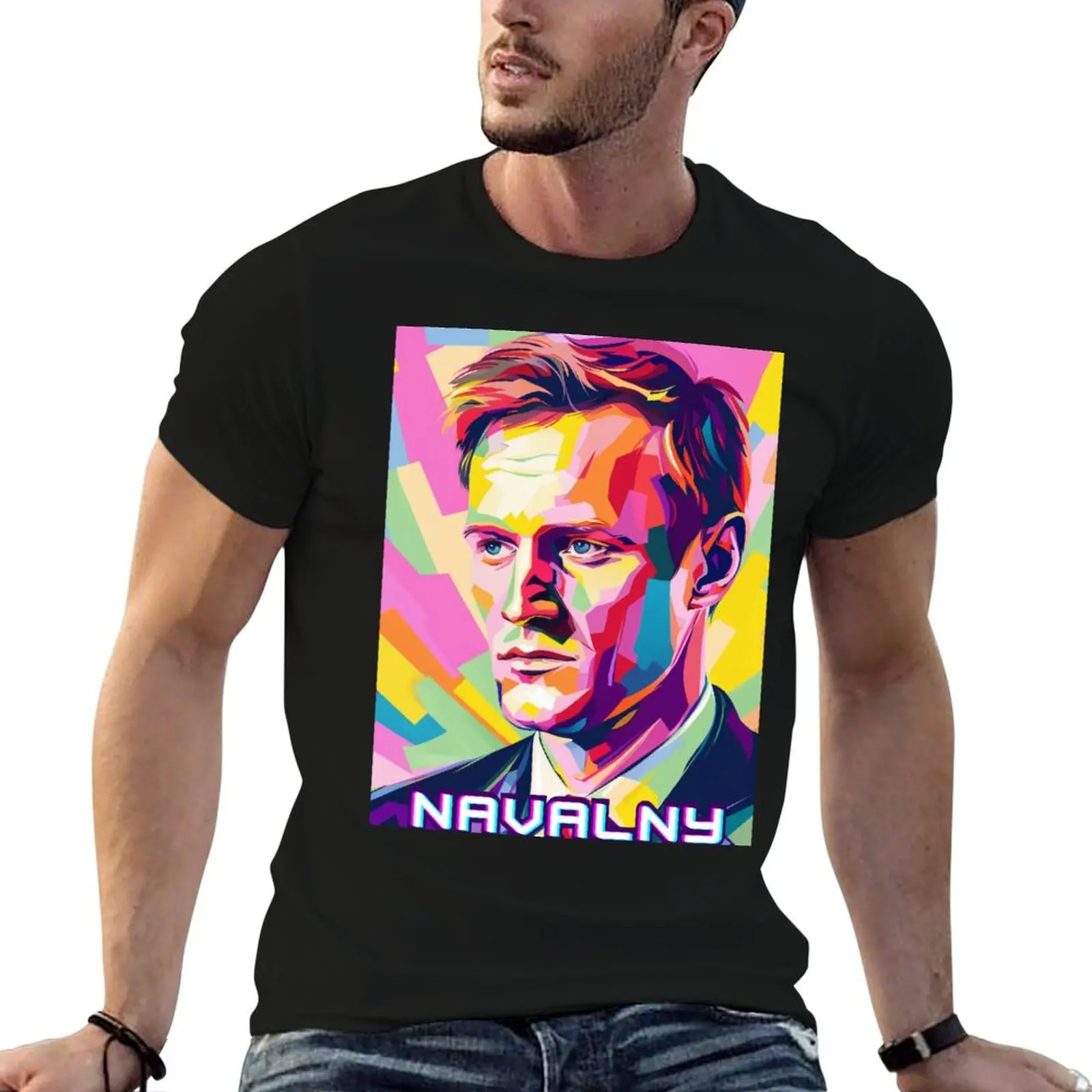 Alexei Navalny T-Shirt boys whites cute clothes blacks quick drying mens t shirts