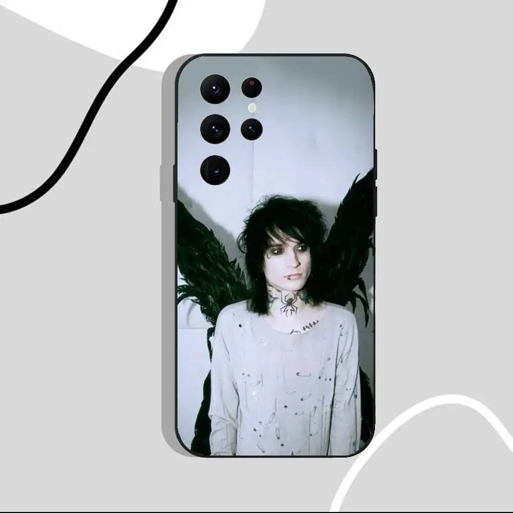 Jake Webber Johnnie Guilbert Phone Case For Samsung S25,S24 Ultra,S20,S30 plus,S22 Plus,S23,Ultra 5G Silicone Black Shell