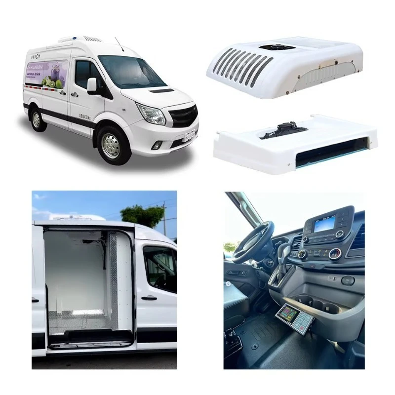 Full Customization Automotive Electric Reefer Freezer Cooling Refrigeration Unit for Cargo Van and Truck