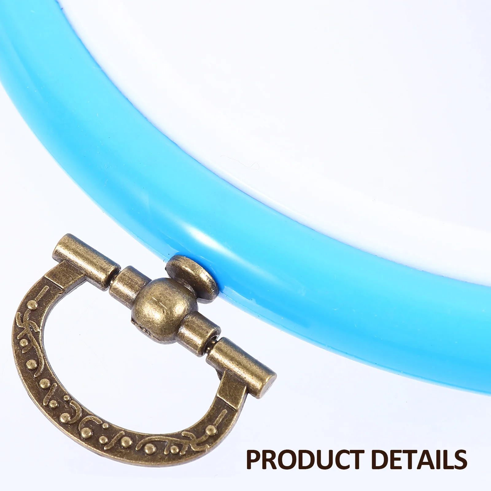 

5Pcs Plastic Embroidery Hoops Round Circles for Cross Stitch Quilting Needlework Craft Tools Embroidery Hoops Cross Stitch Ring