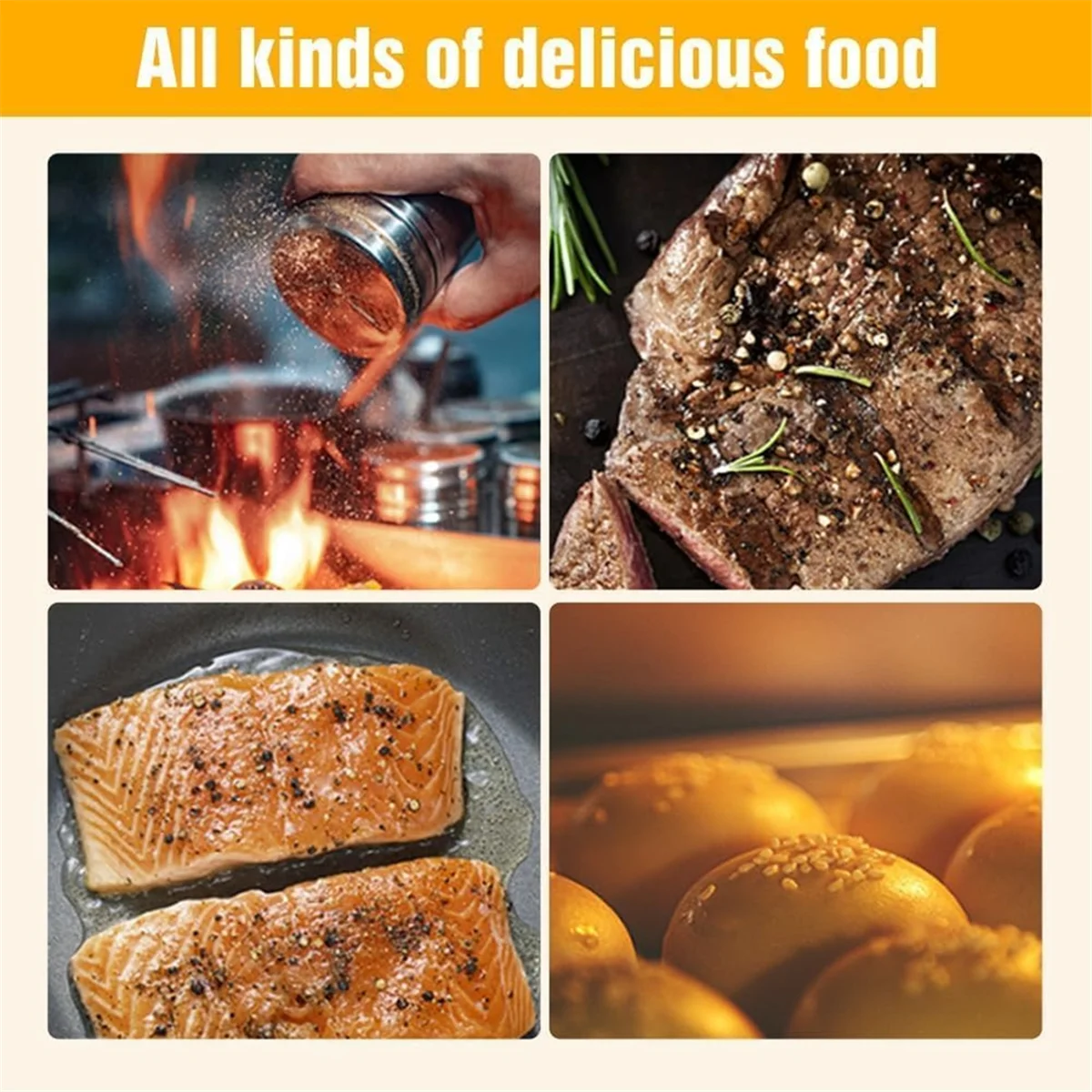 

A002 3 шт. двухсторонний зажим для лопаты, модернизированный зажим для гриля для приготовления пищи, зажим для гриля для пищевых продуктов для гриля на открытом воздухе