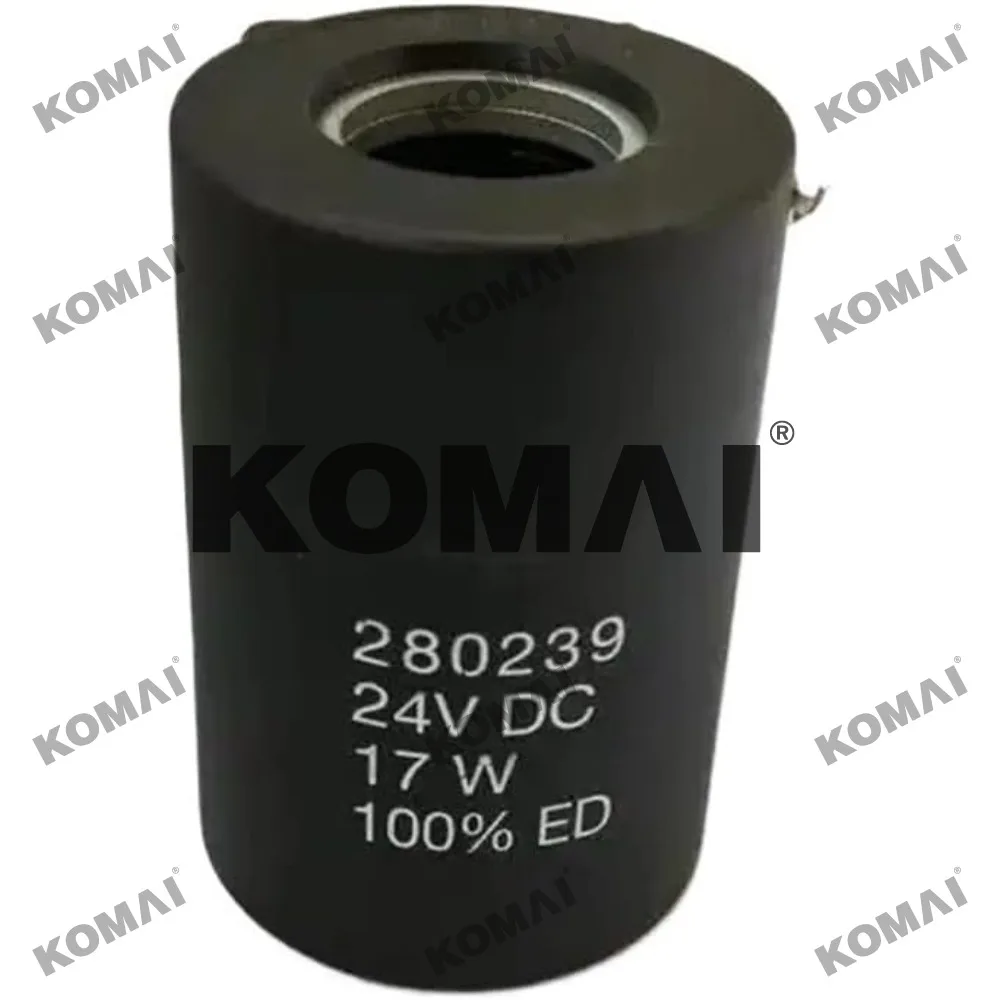 

XOJOX Machinery Parts 10333044 24V for Excavator Pilot Solenoid Valve Coil