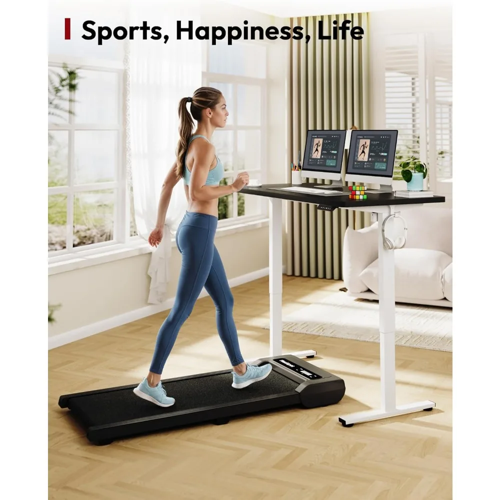 ارتفاع قابل للتعديل مكتب قائم كهربائي 48 × 30 بوصة قطعة كاملة لسطح المكتب مريح 6 أزرار مع راحة طويلة الأمد F