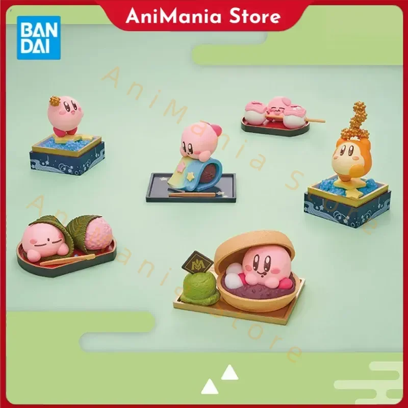 

Bandai оригинальная 6 шт. коллекционная коробка Paldolce vol.2 Kirby, экшн-фигурка, игрушки для детей, подарок, Коллекционная модель, украшения