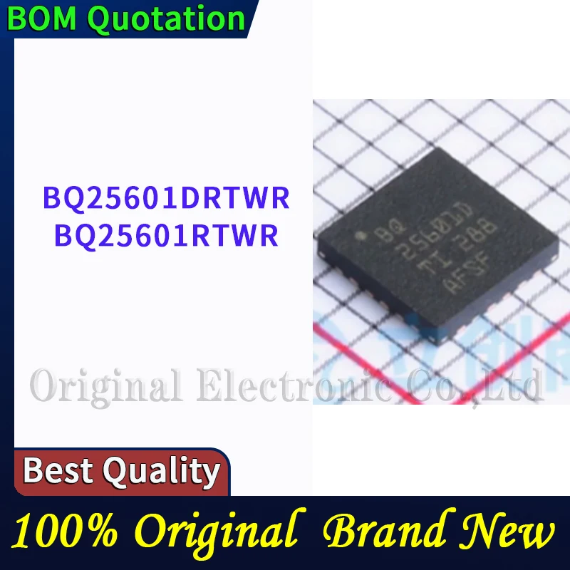 10pcs/lot BQ25601DRTWR BQ25601RTWR  plastic casing Original  In stock High quality