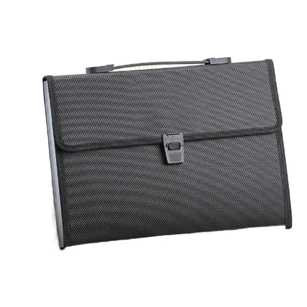 

New A4 File Folder Large Capacity 13 Pockets Document Bag Portfolio Holder