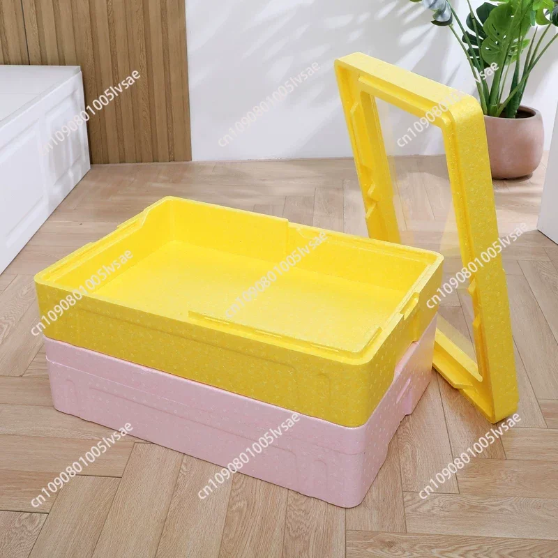 Tiramisu EPP 27L Insulated Thermal Cooler Box - Portable Food Freshness Keeper for Camping Picnic Baked Treats Storage