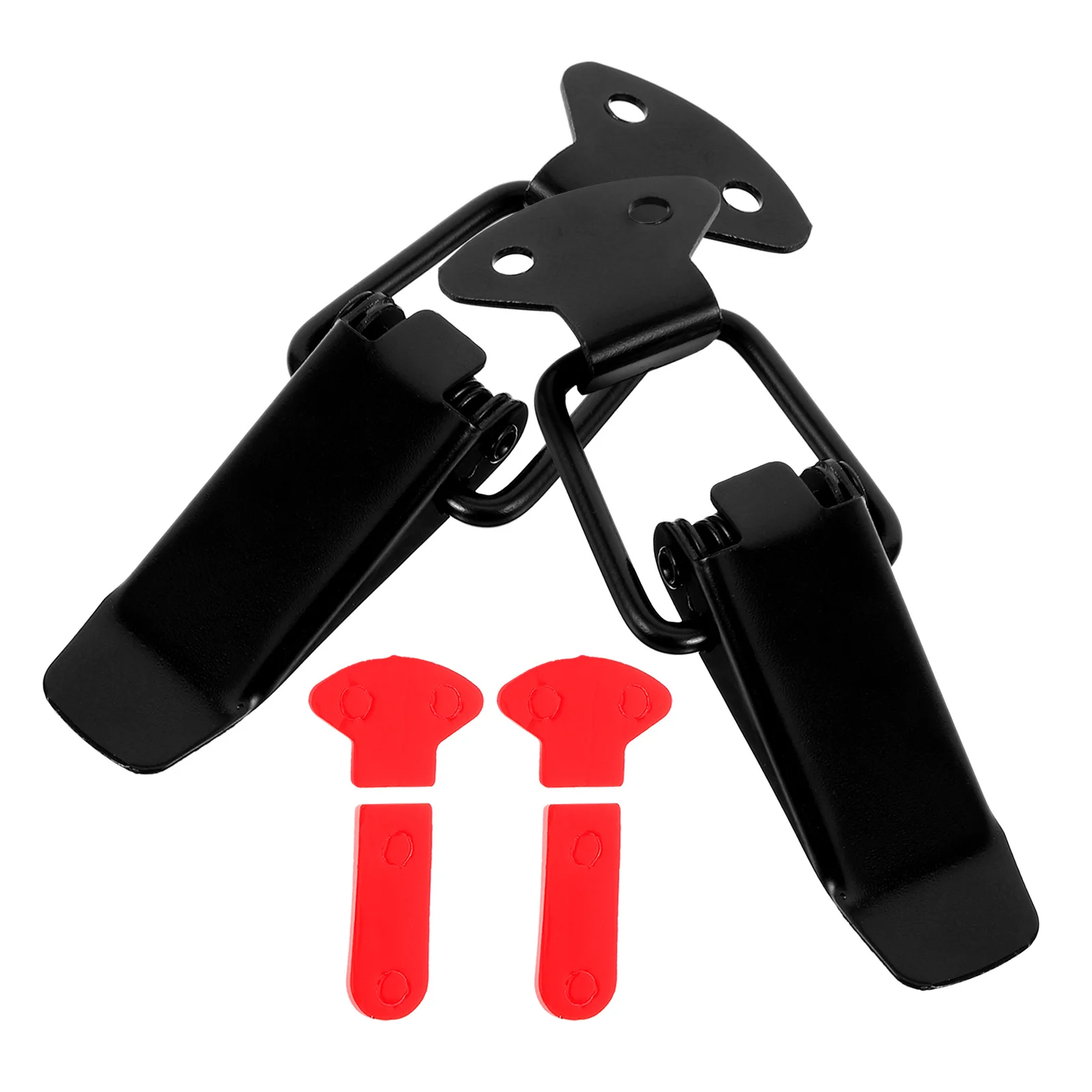

2Pcs Auto Bumper Lock Clip Quick Latch Bumper Release Fasteners Car Front Rear Hook Clip Universal Fasteners for Trunk