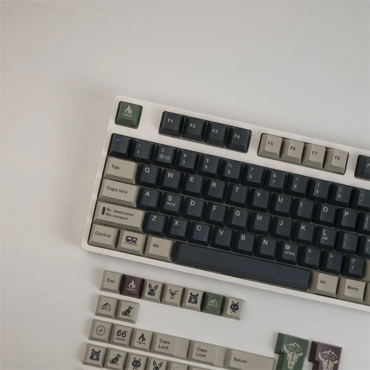 

Wild Original Cherry Height Keycaps Sublimation PBT Keycaps