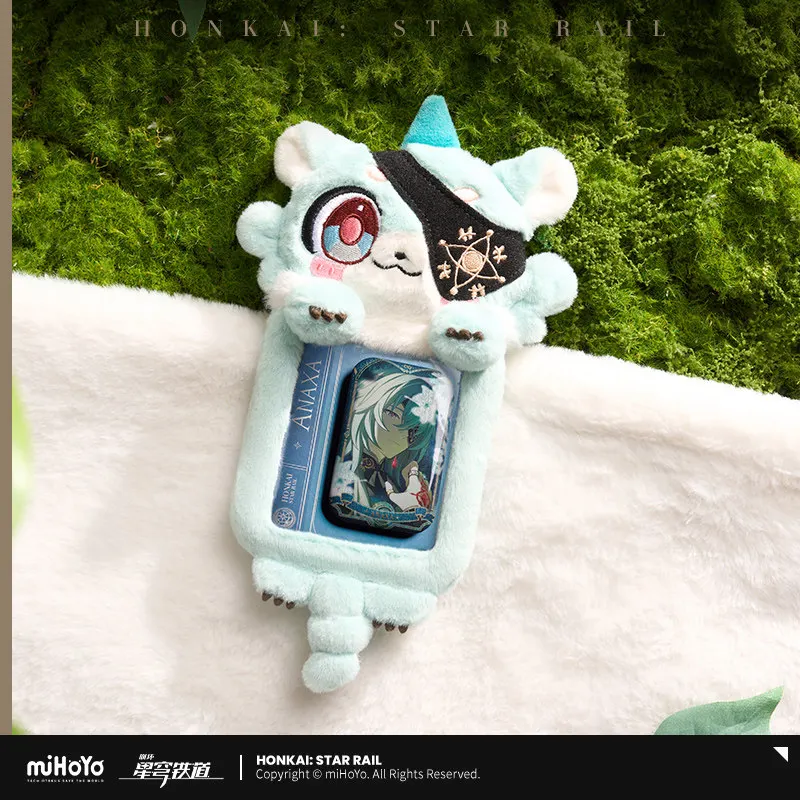 

[Official Merch] in Stock Game Honkai: Star Rail Anime Cos Mydei Phainon Castorice Anaxa Awooo Chimera Plush Card Holder Gift