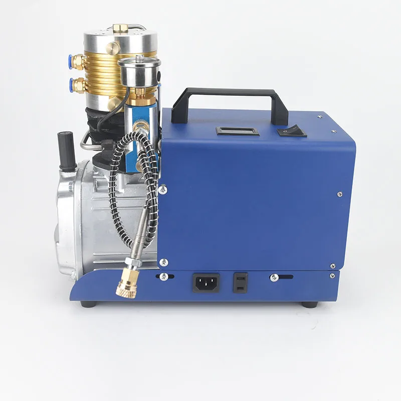 Auto stop 1.8kw 110V 220V 30Mpa 4500psi High Pressure Electric pcp air compressor for sale