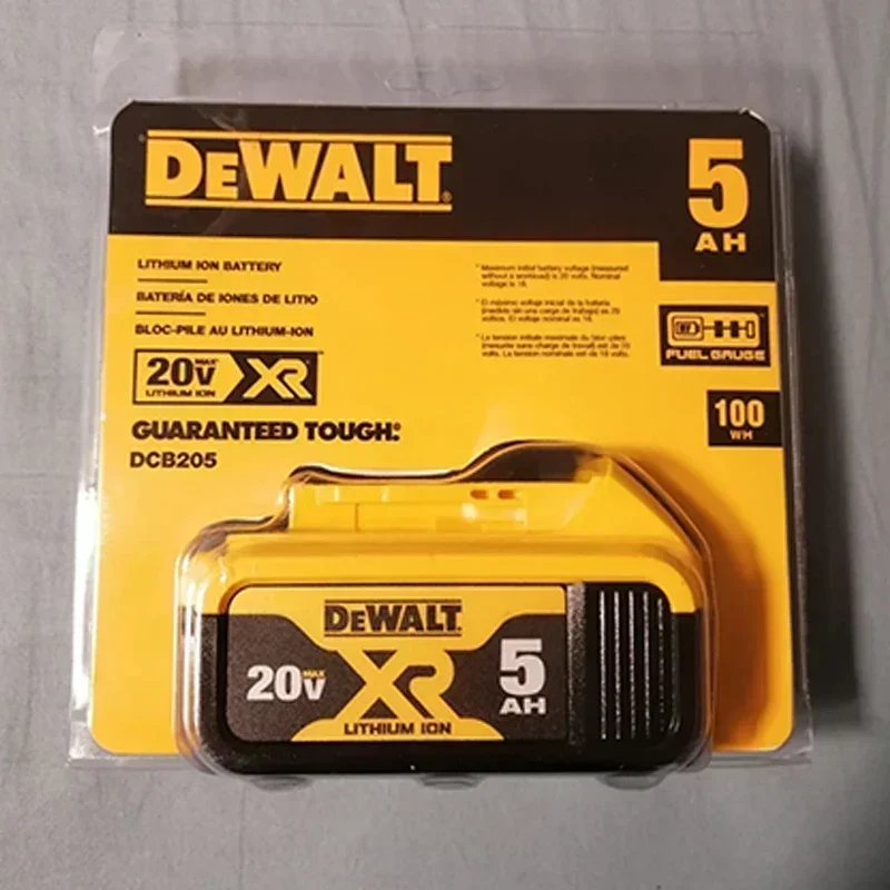 

100%Original-DEWALT 20v battery,DCB204DCB609DCB184DCB200 Lithium Ion Battery,Dewalt Power Tool Hand Drill Cutter Hammer Battery