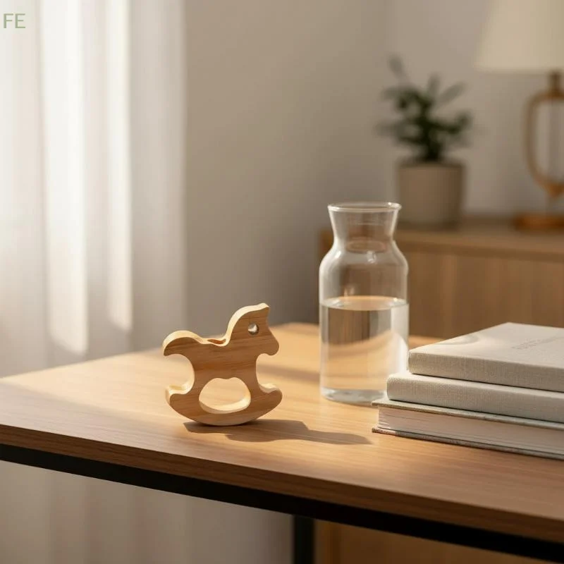 [F] 1PCS Horse Wooden Shaped Essential Oil Diffuser Fragrance Diffuser Suitable For Home Bathroom Car Decoration