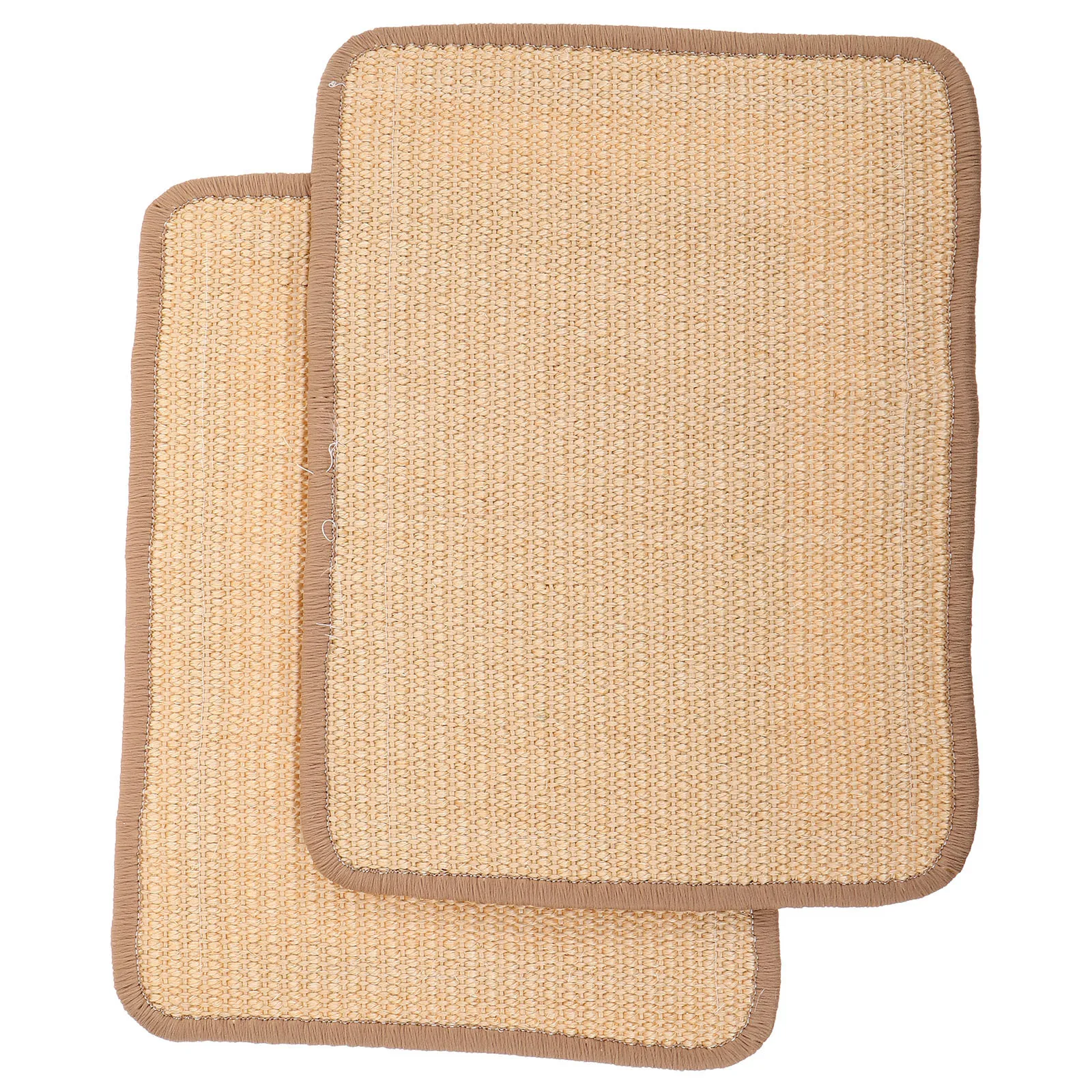 

2Pcs Sisal Cat Scratch Pad Pet Sleeping Mat for Furniture Protection Bunny Rabbit Teeth Care Guinea Pig Bed Mat