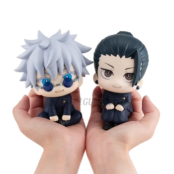 Figure Jujutsu Line Figres Satoru Gotong-royong Suguru Acchion Figure Fushiguro Toji Okkotsu Yuta Figurine Kocchion โหมดและ ys