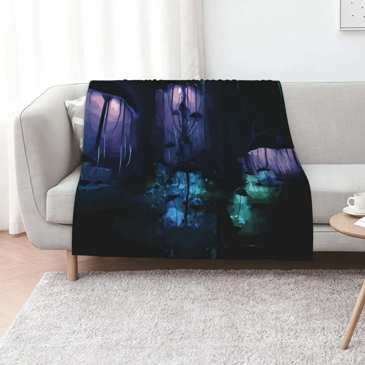 Blackreach Throw Blanket Thin Beach blankets ands Retros Furry for babies Blankets