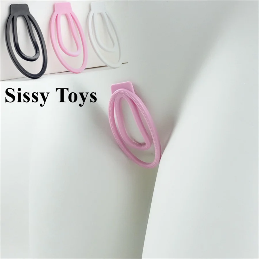 Sex Toys Tools Panty Chastity With Fufu Clip Male Chastity Training Device Light Plastic Trainings Clip For Man Sexy Toy Vaginal