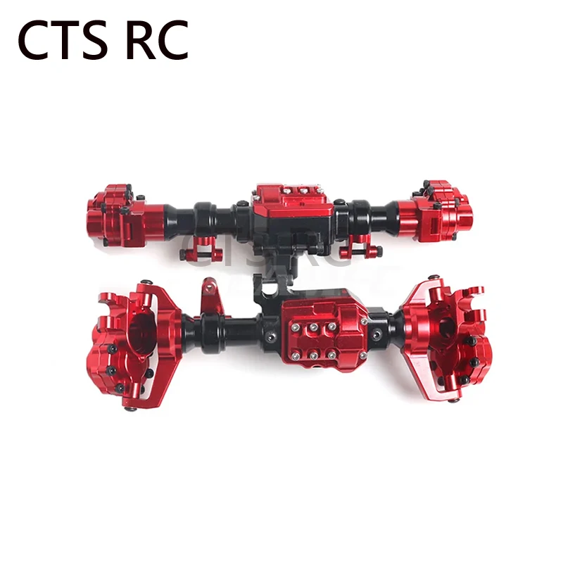 1 set TRX-4 Aluminum Front and Rear Portal Axle Housing for 1/10 RC Crawler Car TRX-4 Axles Upgrade Parts