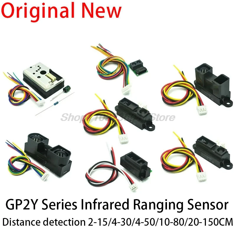 gP2Y0A02YK0F gP2Y0A21YK0F gP2Y0A41SK0F gP2Y1014AU0F gP2Y0E03 gP2Y0A51SK0F gP2Y0A710K0F Infrared ranging sensor range detection