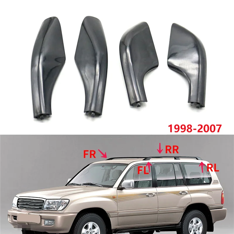 Front Left Roof Luggage Rack Cover Roof Rack Cover Rail End Shell Protect for Toyota Land Cruiser LC100 LX470 1998-2007 - Image 5