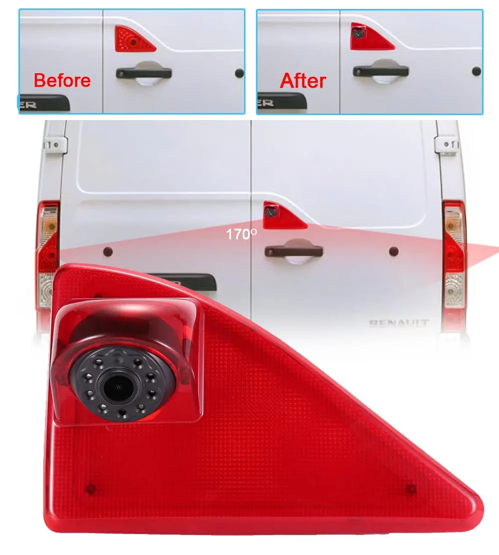 

HD Car reverse camera for Opel Vauxhall Movano B X62 MKII MK2 MK3 MKII/Nissan NV400 X62 X62B/Renault Master 3 JV FV