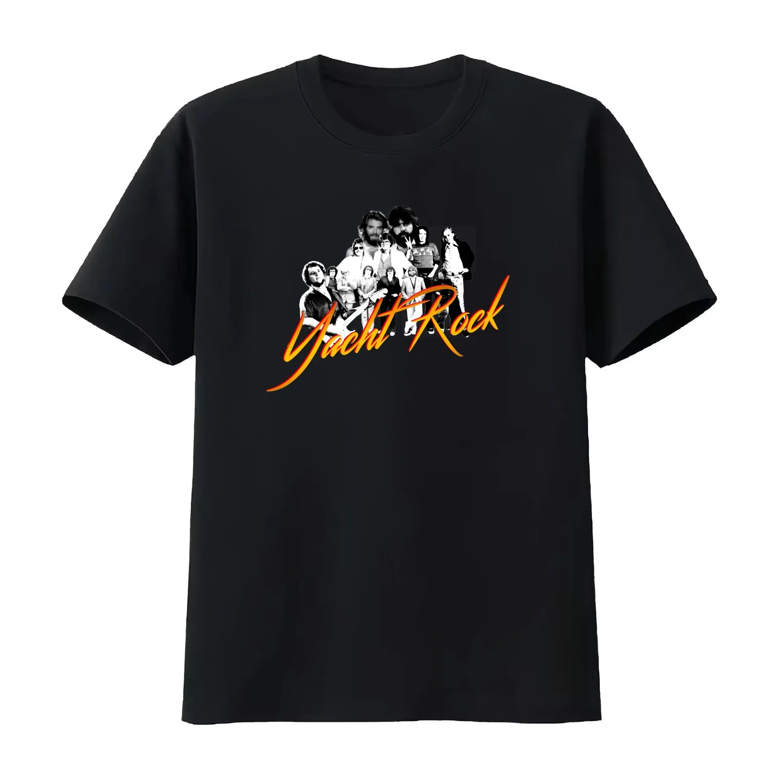 Yacht Rock The Essential Artists T-Shirt Summer Casual Cotton Tee Oversized Streetwear Tops Vintage Graphic Print
