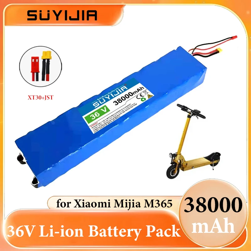 Original 10S3P 36V 38000mAh batterypack for Xiaomi M365 scooter elettrico 18650 litio M365 scooter elettrico 36v battery scooter