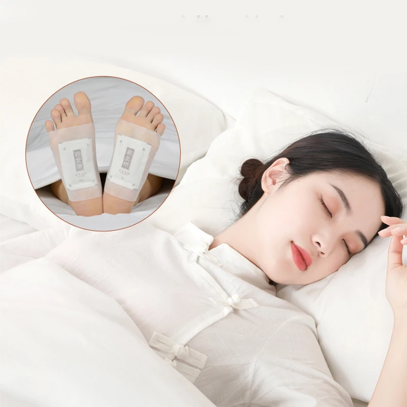 

Old Beijing Foot Patch Ginger Mugwort Detox Foot Patch Detoxification Deep Cleansing To Improve Sleep Foot Care Tools