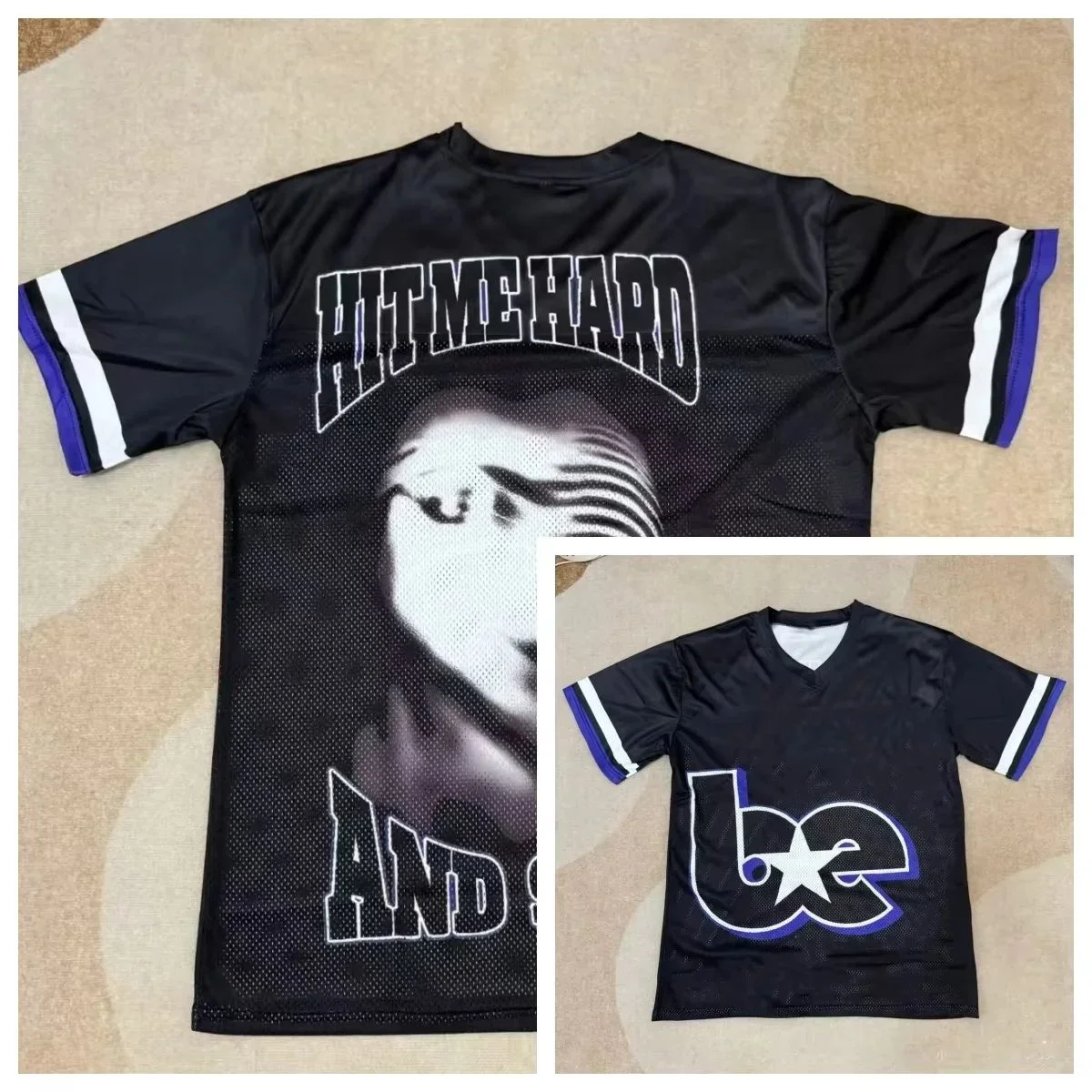 

2025 New Summer Billie Birthday Jersey Kids Adults T-Shirt Quick Dry Football Training Clothes Sports Moto