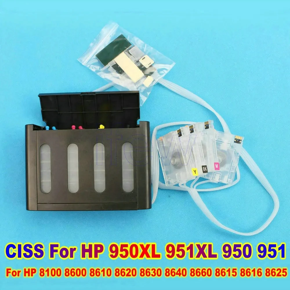 

Ink Supply CISS System Ciss HP950 951 950XL 951XL For HP Officejet 8100 8600 8610 8620 8630 8640 8660 8615 8616 8625 With Chip