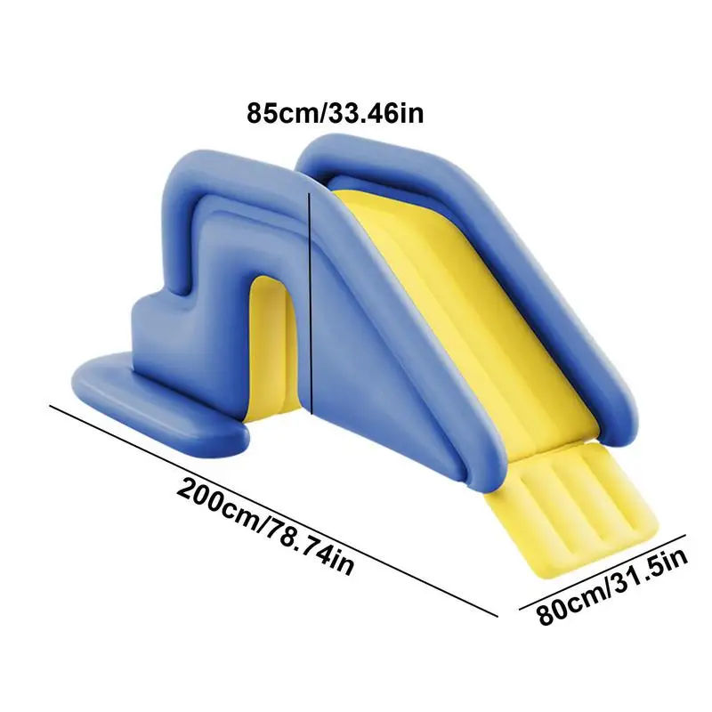 Nadmuchiwana zjeżdżalnia do basenu dla dzieci Basen Letni park wodny Nadmuchiwane zjeżdżalnia wodna dla dzieci 200X80X85cm/158CM