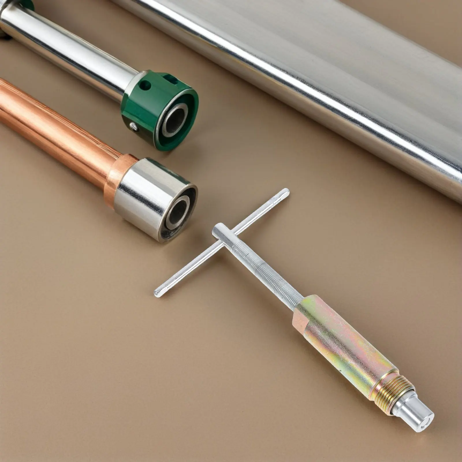 Stainless Steel Pipe Tool Multifunctional Hose Puller Plumbing Halloween Christmas Compression Sleeves Puller Inch