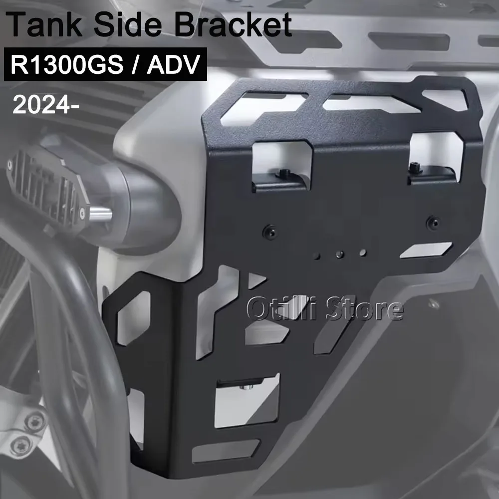 

Motorcycle Luggage Rack Bags Side Rack For Tank Cover Black Left Right Bracket For BMW R1300GS Adventure R 1300 GS ADV 2024 2025