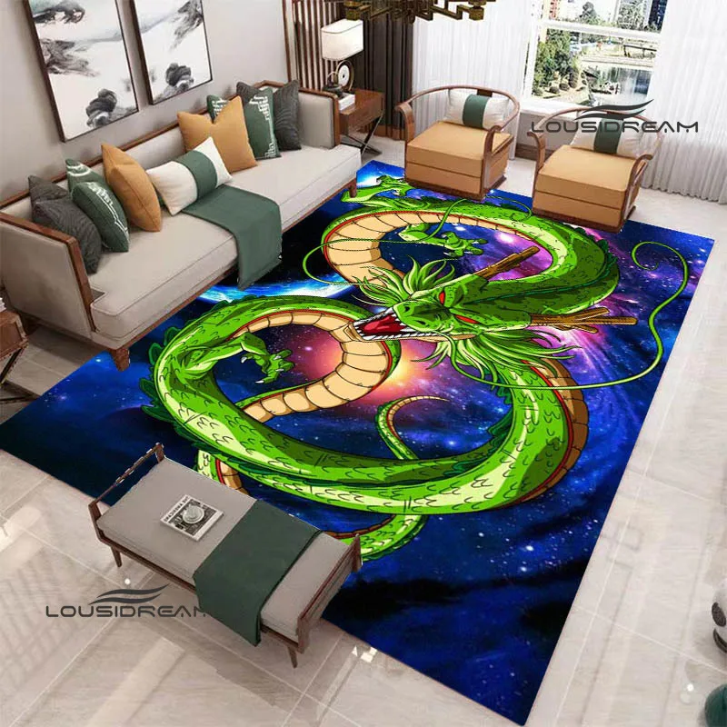 D-Dragon-B-Ball cartoon printed carpet Non-slip carpet outdoor carpets area rug Home bedroom decor rug for bedroom birthday gift