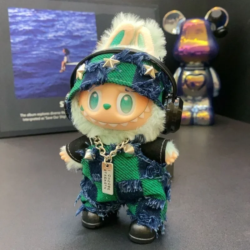 123 Generations  2025 New 17 Cm Baby Clothes of High-energy Cloth Doll Vinyl Plush Clothes Suit Change. Doll Clothes Clothes