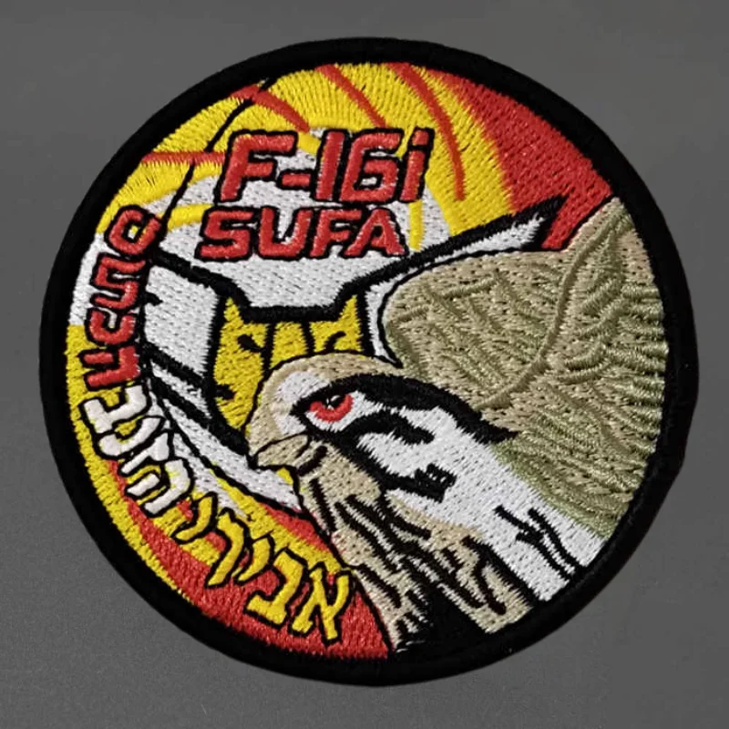 Parche táctico Flying Eagle F16 con velcro bordado decorativo - imagen 2