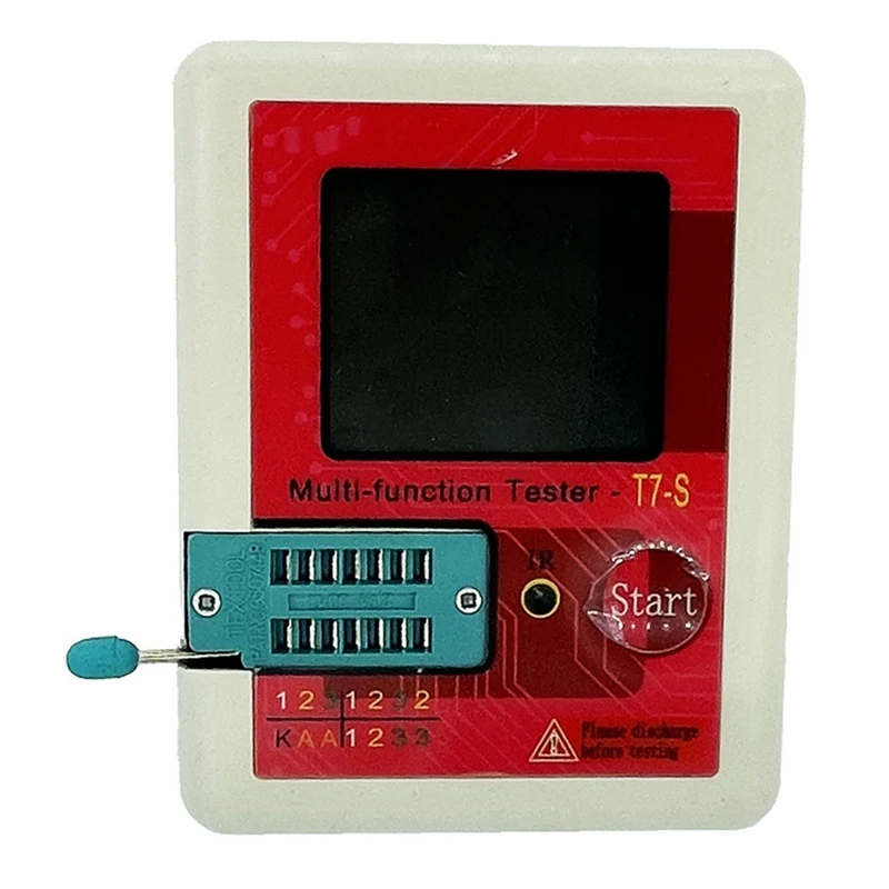 New LCR-TC7S High-Precision Transistor Tester Full-Color Screen Component Multimeter Capacitance Resistance Tester