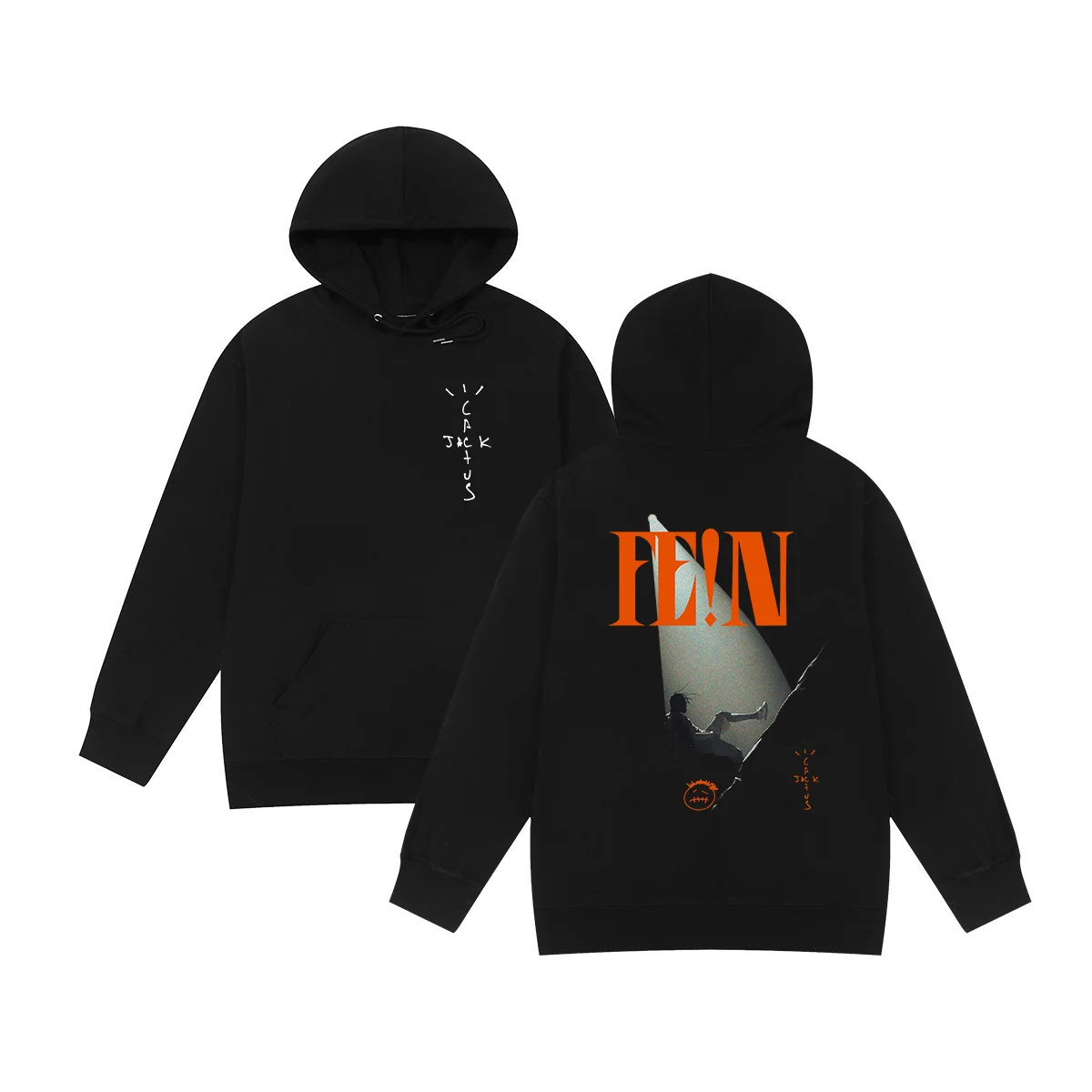 

Fein Cactus Jack Hip Hop Rapper Vintage Hoodies Sweatshirts Men Women Unisex Cotton