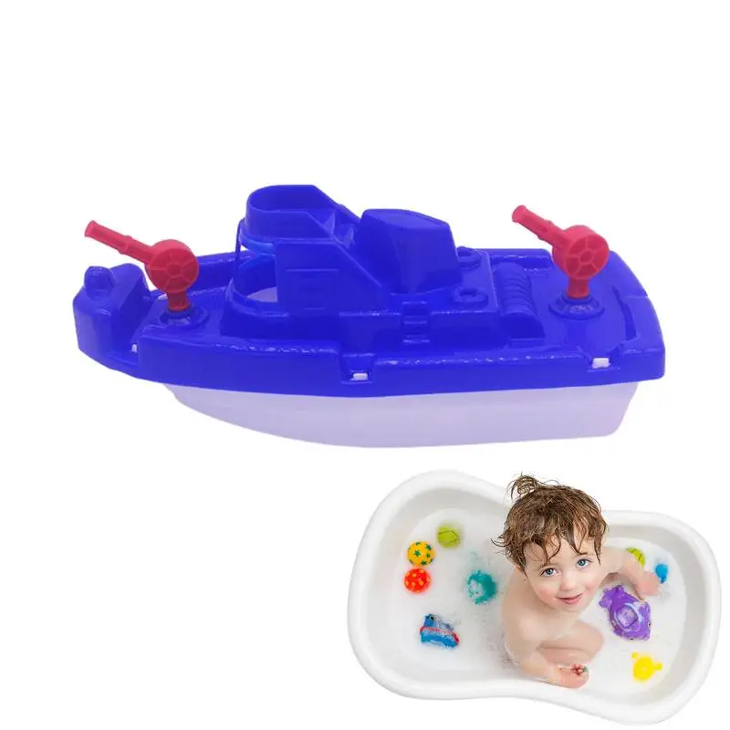 Spielzeugboote, schwimmende Spielzeugboote, Yacht, Pool, Spielzeug, Schnellboot, Segelboot, schwimmende Spielzeugboote für Badewanne, Badespielzeug-Set für Kleinkindspielzeug