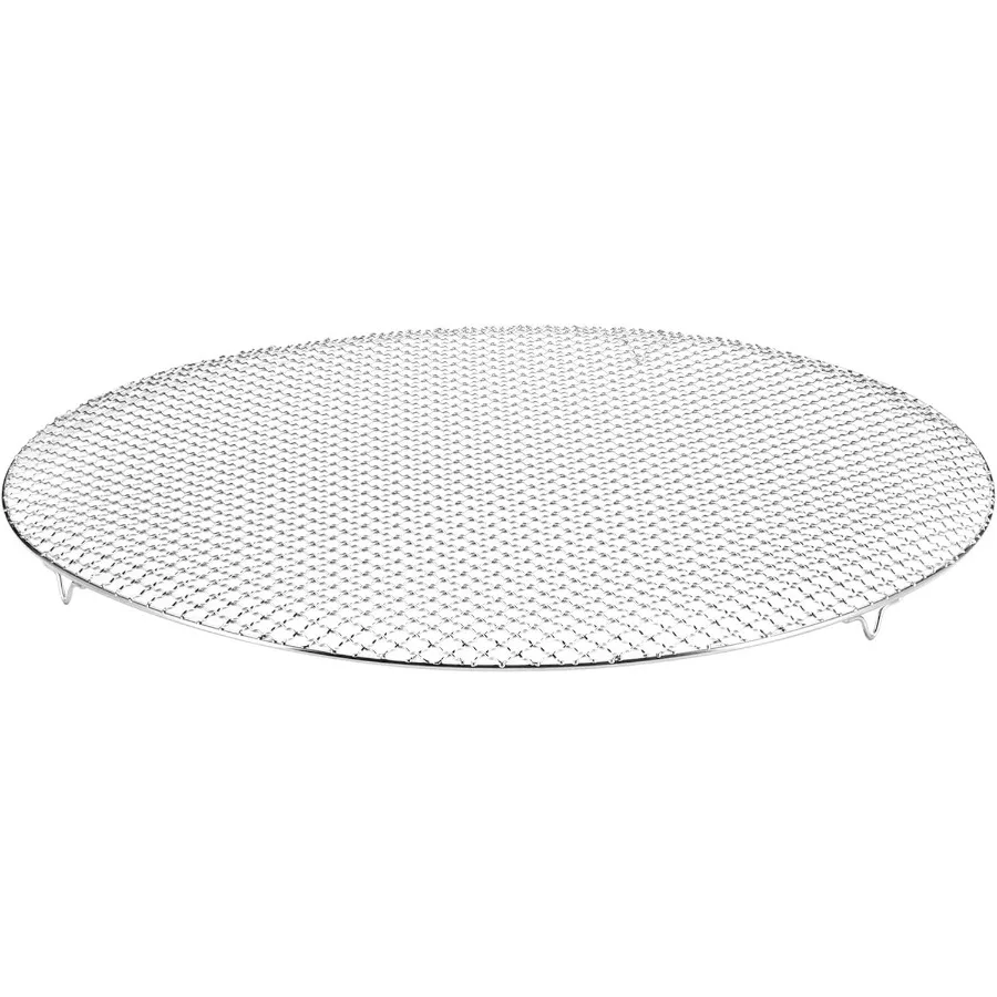 

Round Cooking Rack 23.6-inch Stainless Steel Cross Wire Barbecue Grill Net with 20mm Legs for Cooking Baking Steaming BBQ