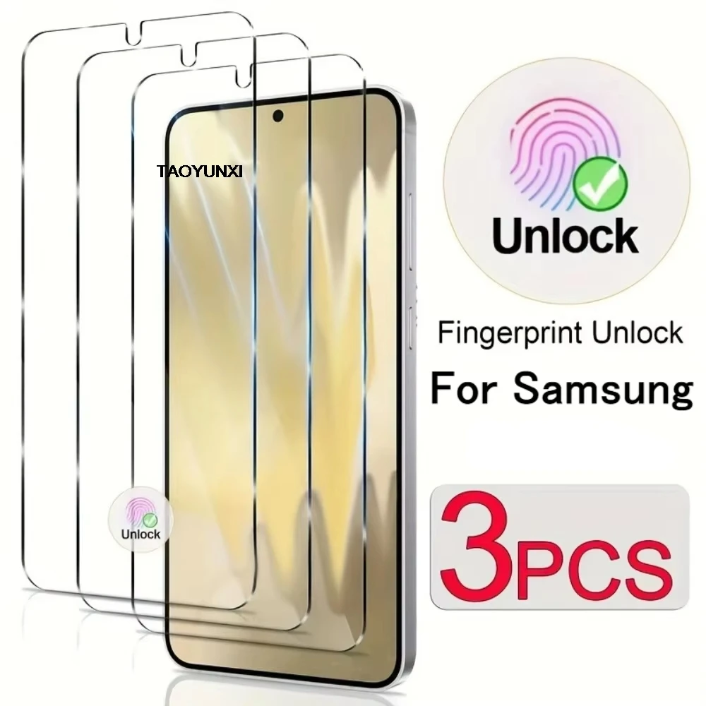 1–3 Stück Displayschutzfolien mit Fingerabdruck-Entsperrung für Samsung Galaxy S26 Ultra S26+ Plus S 26 S26Ultra, gehärtetes Glas, Schutzfolie