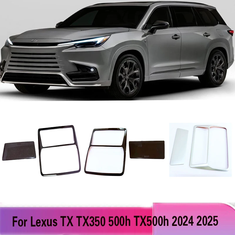 Para lexus tx tx350 500h tx500h 2024 2025 abs interior do carro frente luz de leitura telhado lâmpada painel capa guarnição acessórios interiores