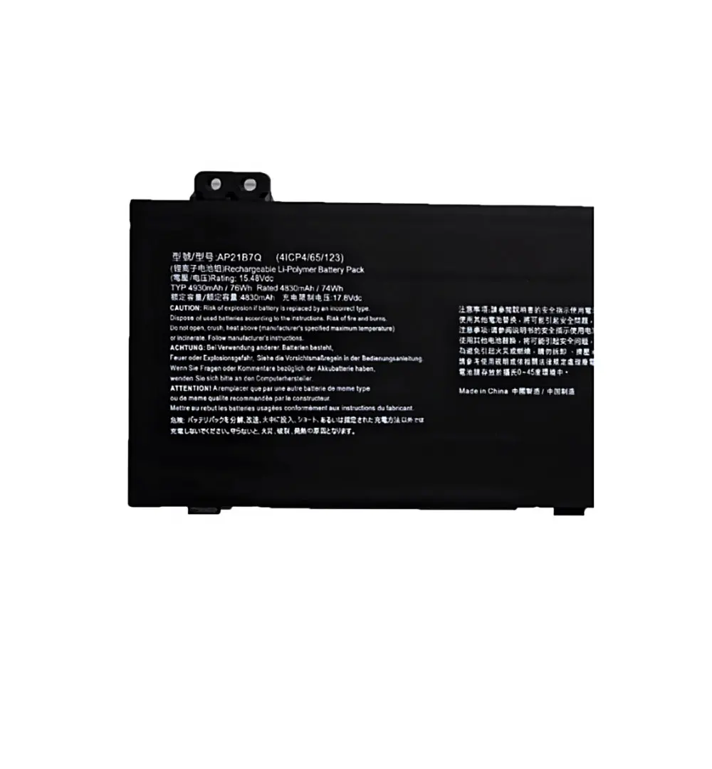 

15,48 В 76 Втч 4930 мАч AP21B7Q Аккумулятор для ноутбука Acer Predator Triton 300 SE PT314 Swift X 14 SFX14-71G Swift X SFX14-71G-7978