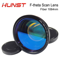 HUNST F-theta Scan Lens Mount M85x1 1064nm Field Lens 50-400mm F80-525mm for YAG Optical Fiber Laser Marking Machine SpareParts