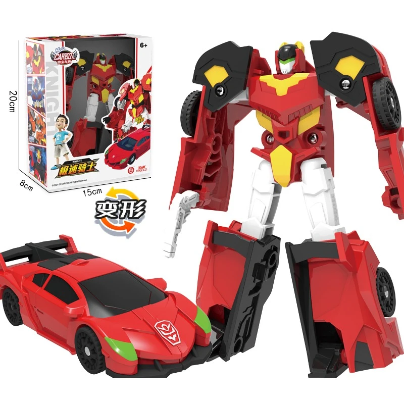 

Hello Carbot Deformation Robot Toy Convertible Action Figure Mini Plastic Model Robot Car Toy Anime Series Children Collect Gift