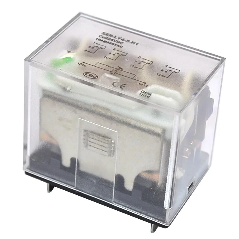 

Electromagnetic relay SZR-LY4-S-N1DC24VAC220V SZX-SLF-14SE