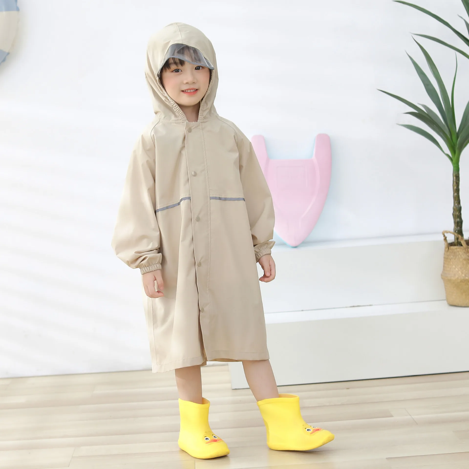 Stylish Comfortable Raincoat for Children Lightweight Special Ponchos ForPrimary School Students Raincoats Children\'s Raincoats