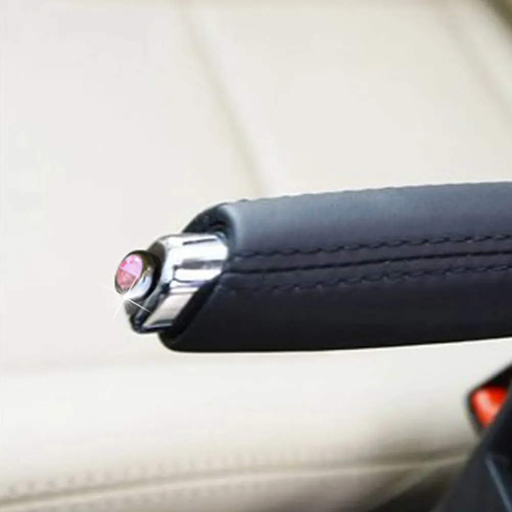 

6 Pcs Car Vent Stickers Decorative Diamond Bling Air Outlet Decals for Women Automotive Interior Accessories Drill Shine